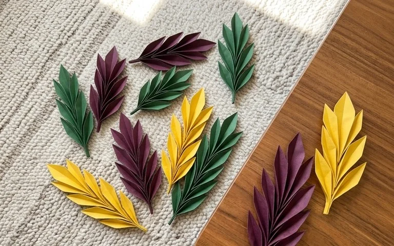 How to Make an Origami Olive Branch