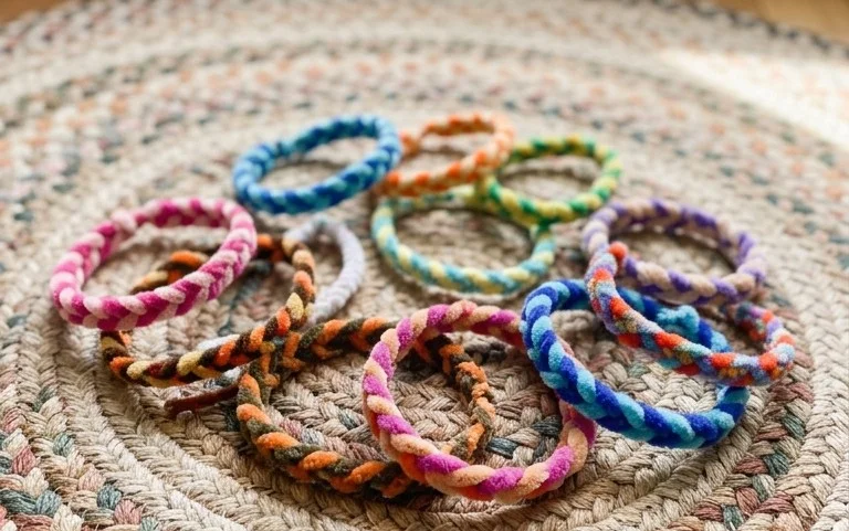 Braided Pipe Cleaner Bracelets